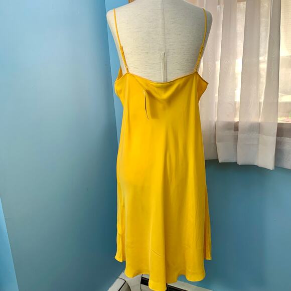 NWT J. Crew Gwen Cupro-blend Slip Dress Size 10 - Picture 4 of 6